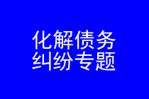 化解债务律师实务专题 化解债务律师实务专题